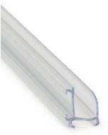 U-profil för 8 mm glas, av transp. PVC 1,8 m 