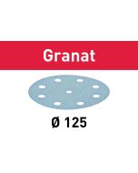 Festool Sliprond 125/9 mm K 60 (Granat) 50 st/fp 