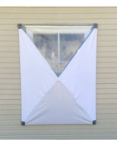 Fönsterparaply med ljusinsläpp 160 x 210 cm
