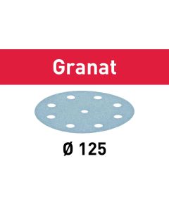 Festool Sliprond 125/9 mm K 120 (Granat) 100 st/fp