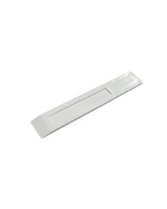 Skaala glidplast vit ytterbåge 120x20x3 mm, 10st