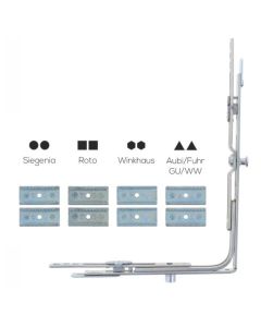 Hörnöverföring Universal (winkhus, sigenia mfl)
