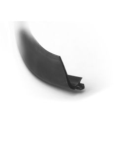 V-list 12 mm, sågspår SVART 50 m