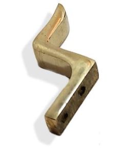 Fönstervred hake 223 mässing 20 mm