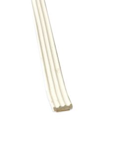 Kronlist 3x9 mm självhäftande, VIT 150 m