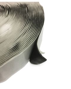 Butylband 458 2x30 svart, 20m/rulle