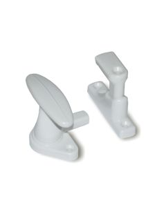 Fix 7077 Fönstervred Vit komplett m hake 