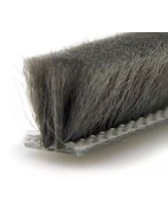 Borstlist 6,8 x 6 mm GRÅ 325 m