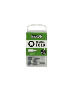Bits Torx 10 (Stick-fit) 3-Pack (Essve)