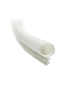 O-list 6 mm, C-sågspår VIT 100 m