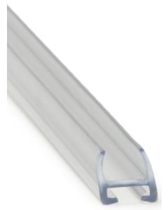 Kantlist PVC 13 x 10 mm, 8 mm glas 1,8  m 