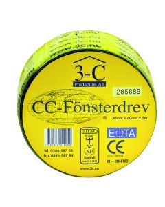 CC-Fönsterdrev 60 mm Standard, 5 m