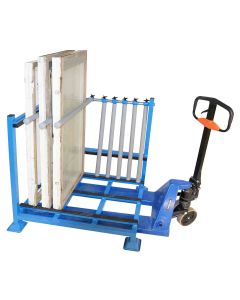 Transportställ till fönster för trucklyft