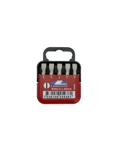 Bits Spår 6,0 x 25mm (5-Pack)