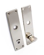 WC-Beslag 65 Nickel 180x46 mm