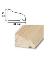 Droppnäsa typ 5  D=32  H=20,  L=1,8 m PROFILERAD
