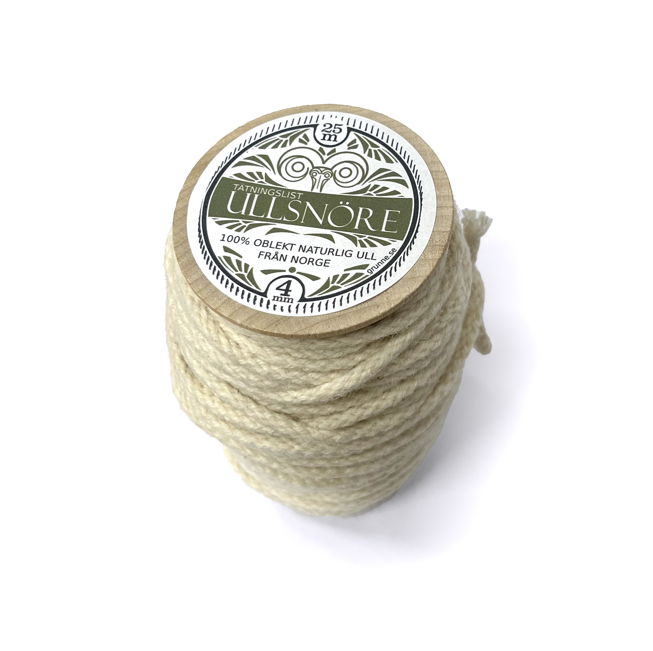 Product Image for Ullsnöre 4 mm 25 m/rulle