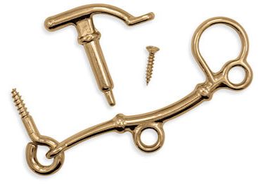 Product Image for Stormhasp 415 mässing komplett med skruv