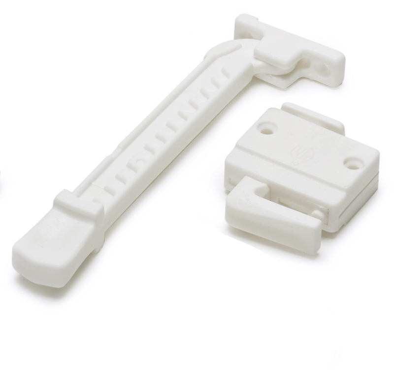 Product Image for Vädringsbeslag 10 inåtgående, vit pris/st