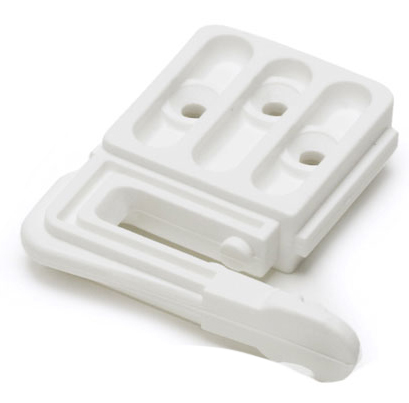 Product Image for Vädringsbeslag 66 inåtgående endast bågdel, vit