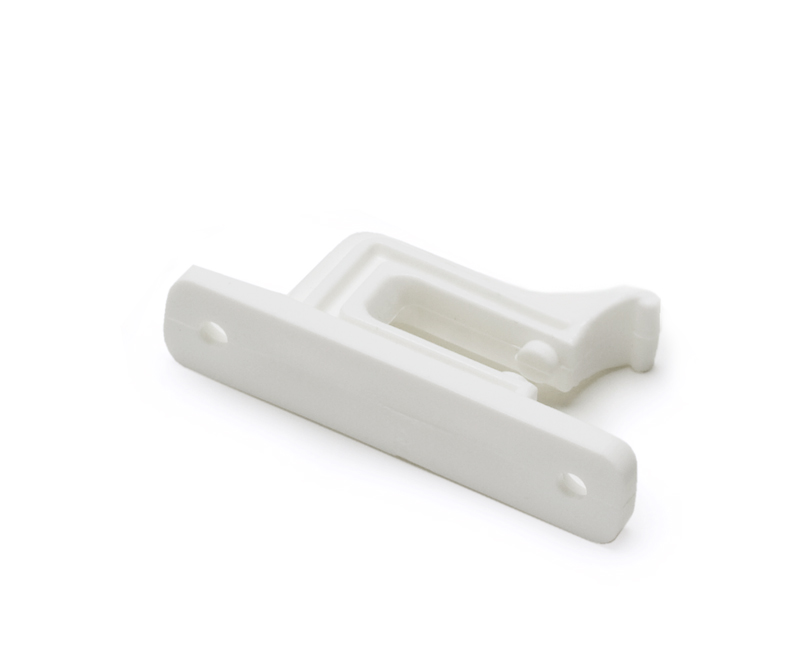 Product Image for Vädringsbeslag 55 uåtgående endast karmdel, vit