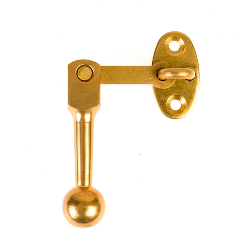 Product Image for Fönsterlås 5099 mässing med ögla och hake