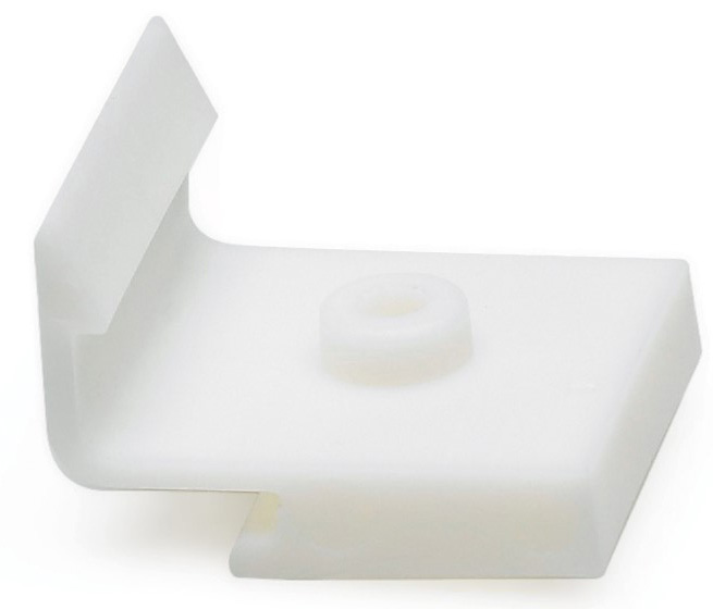 Product Image for Koppelhake plast, hake med vinkel &amp; hulling 