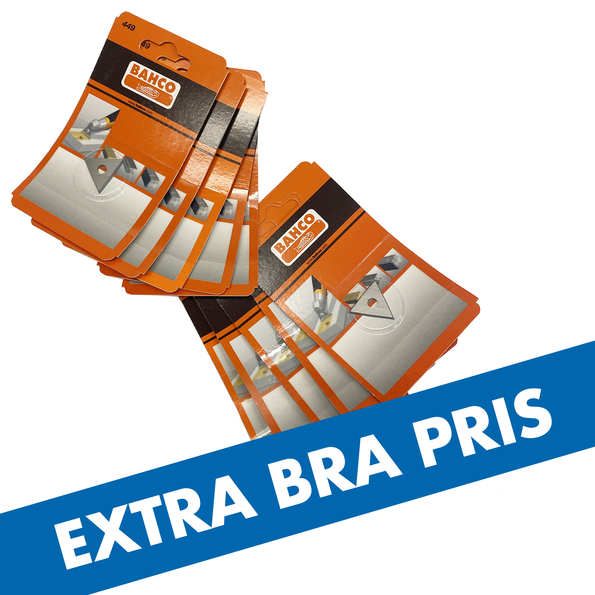 Product Image for Bahco skär 449 trekant till skrapa 625 10-Pack