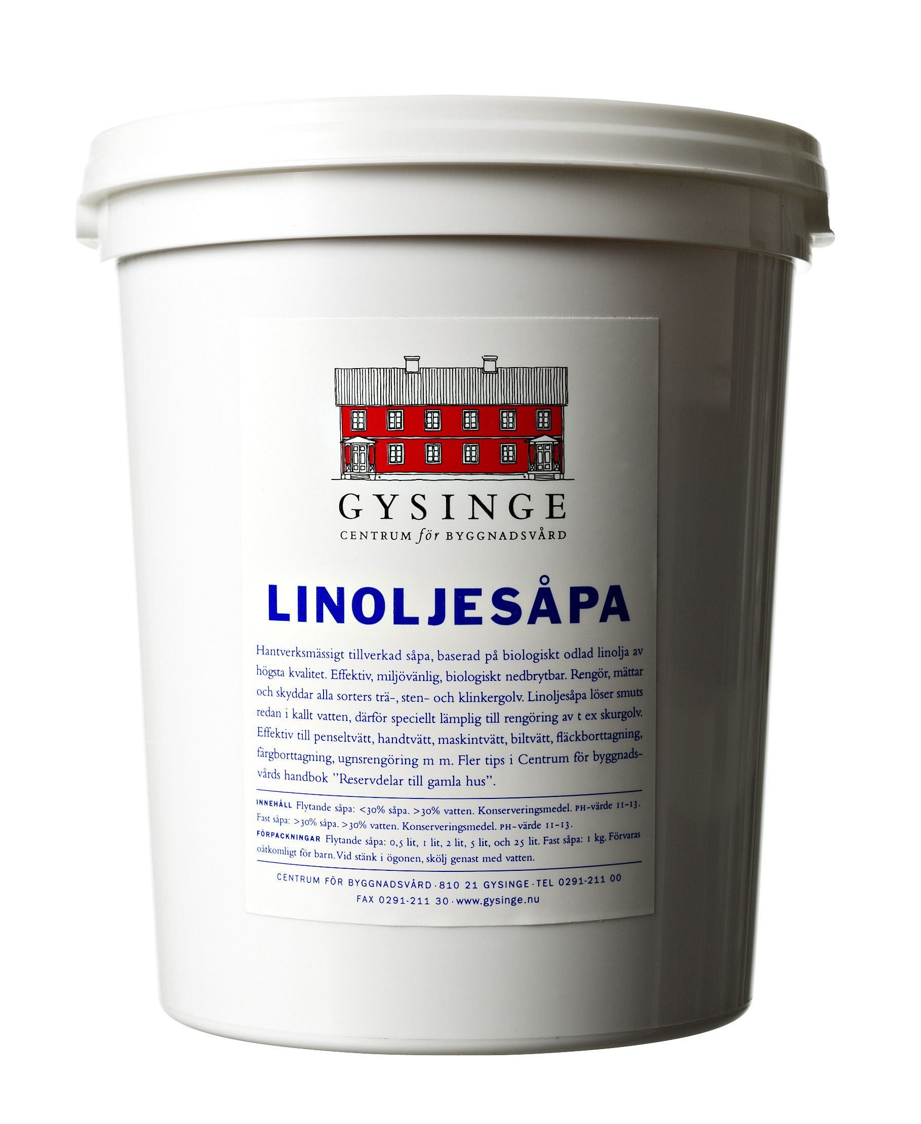 Product Image for Linoljesåpa i fast form, 1 kg, Gysinge