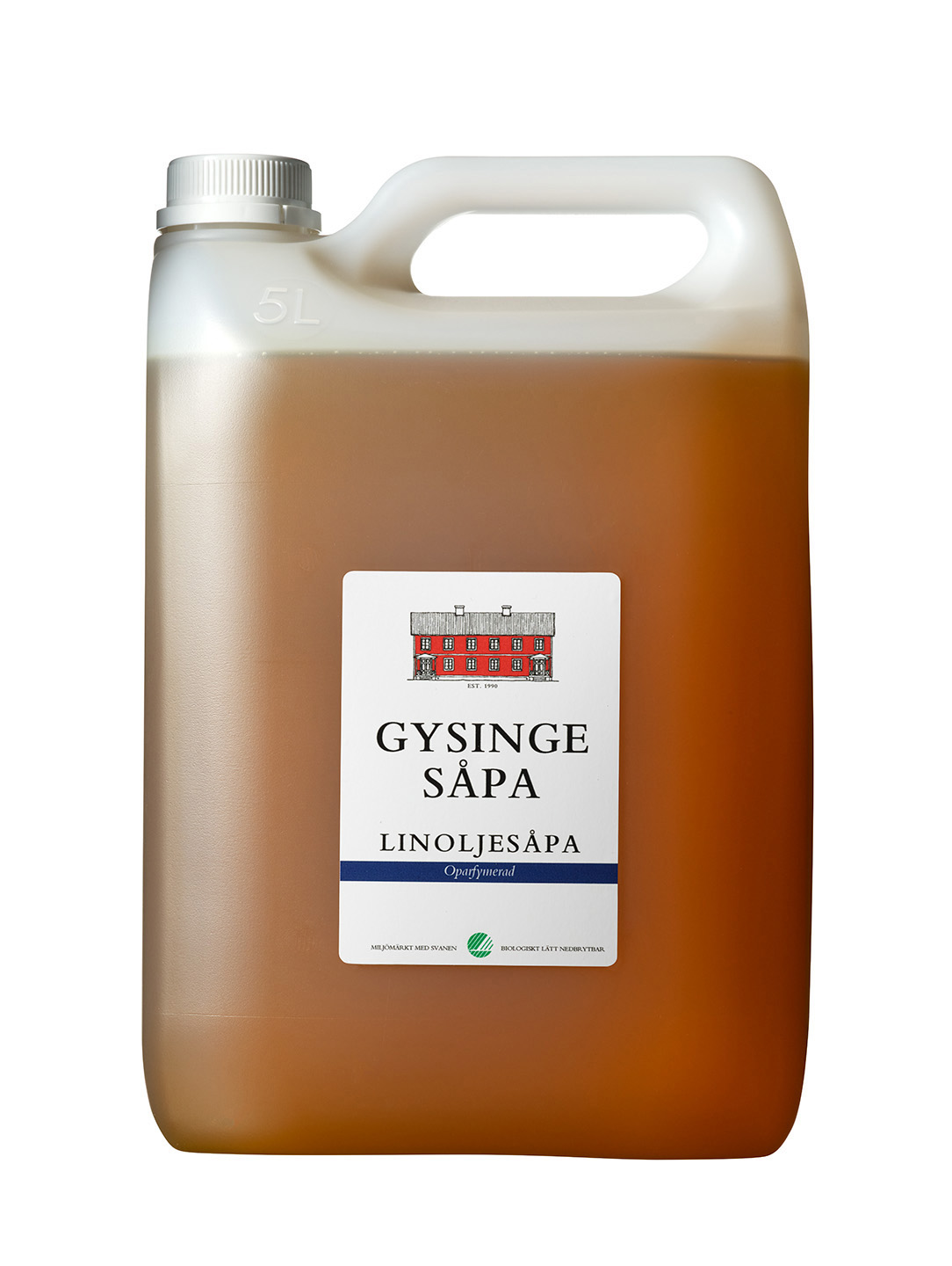 Product Image for Linoljesåpa flytande, dunk 5l  Gysinge