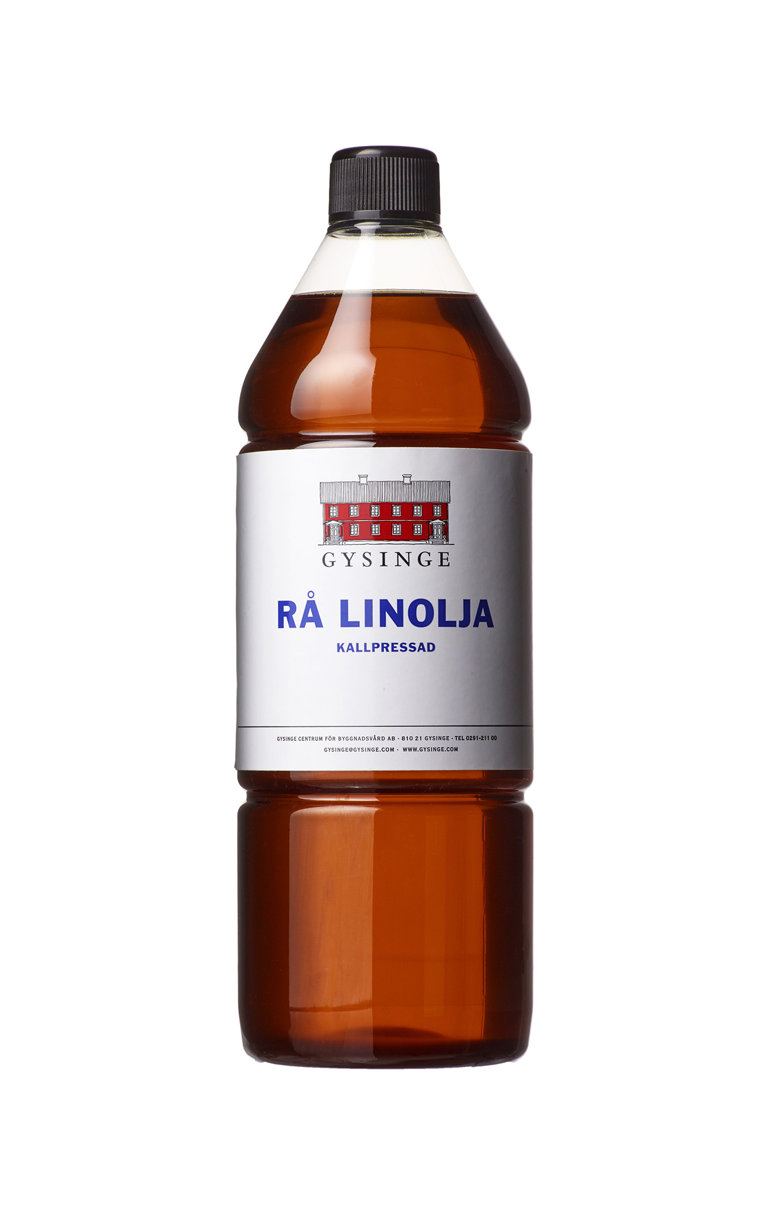 Product Image for Linolja rå kallpressad,1 l Gysinge
