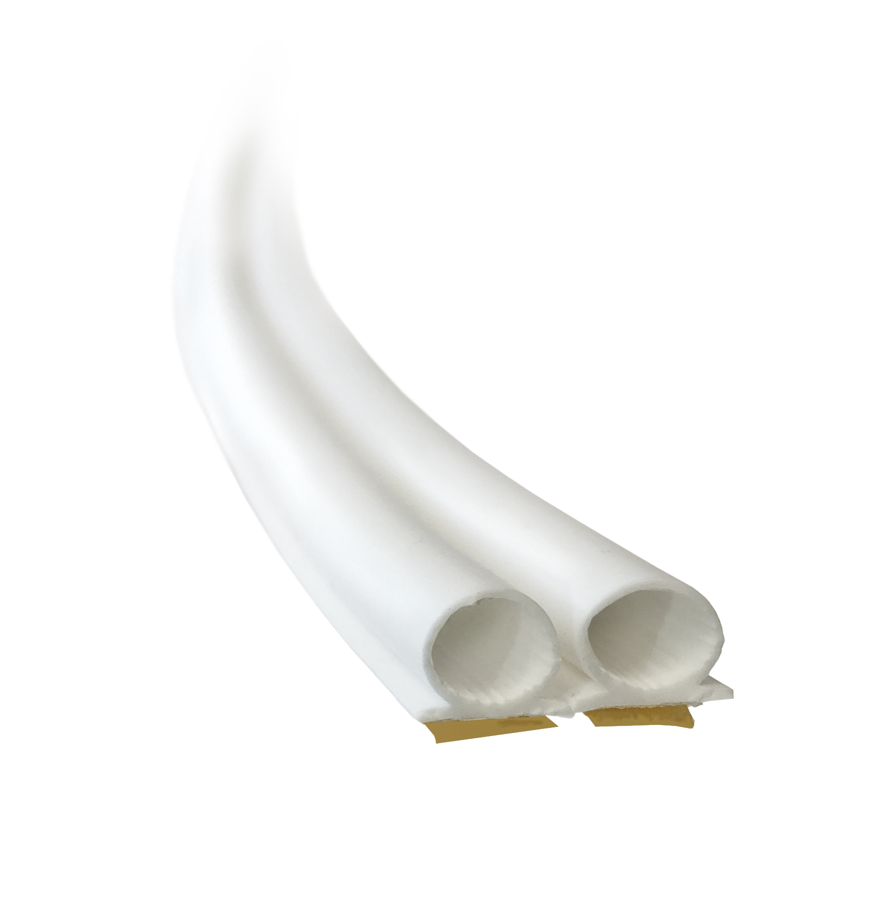 Product Image for Omega-list 7 mm, silikon VIT självhäftande 50 m