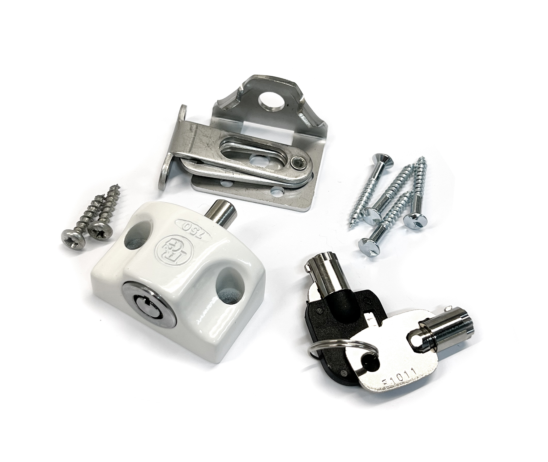 Product Image for Fönsterlås BG750 Vitlack inåtgående Sverigelåset