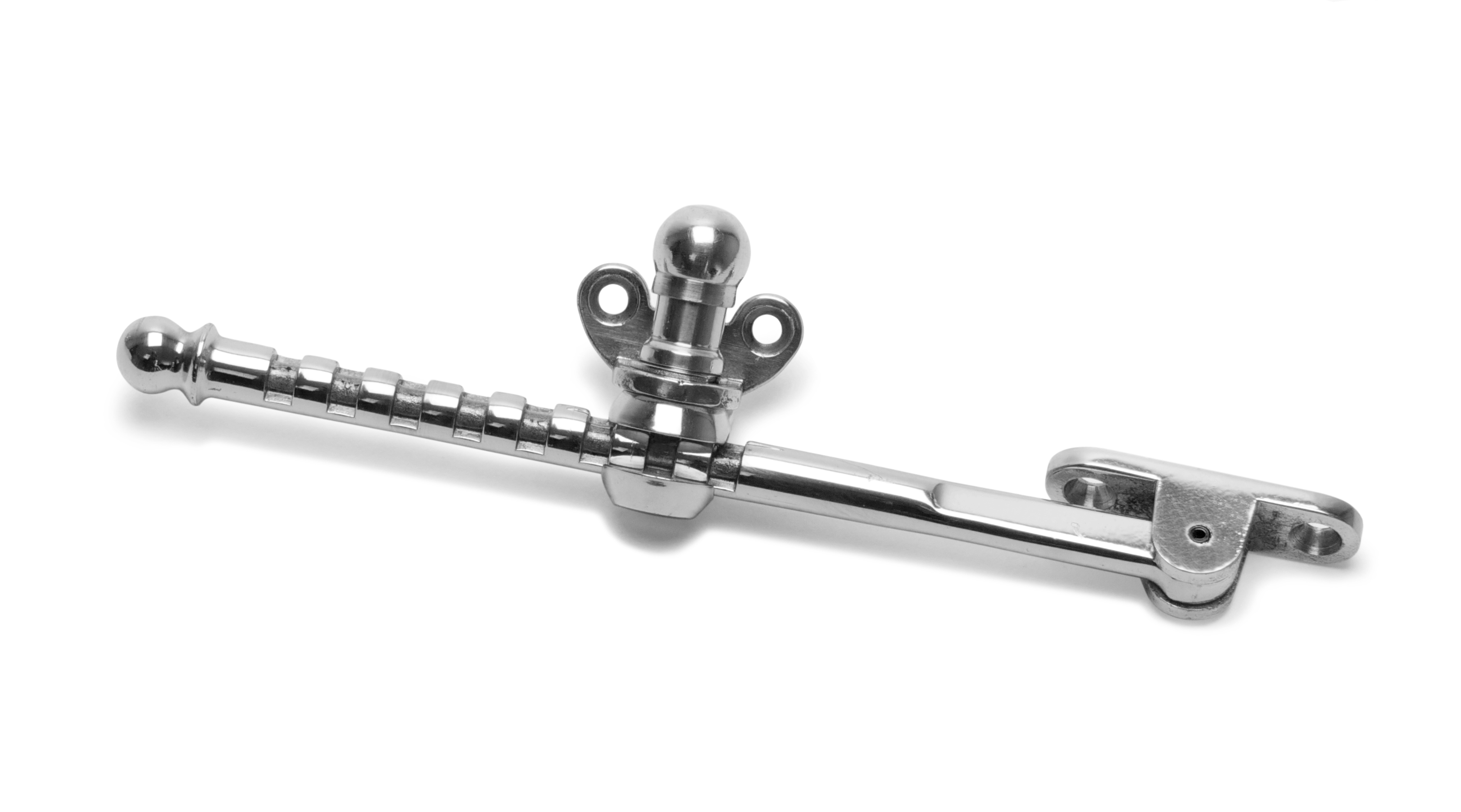 Product Image for Vädringsbeslag 1237 inåtgående, förnicklad mässing