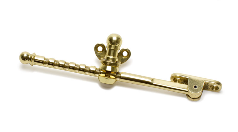 Product Image for Vädringsbeslag 1237 inåtgående, lackerad mässing