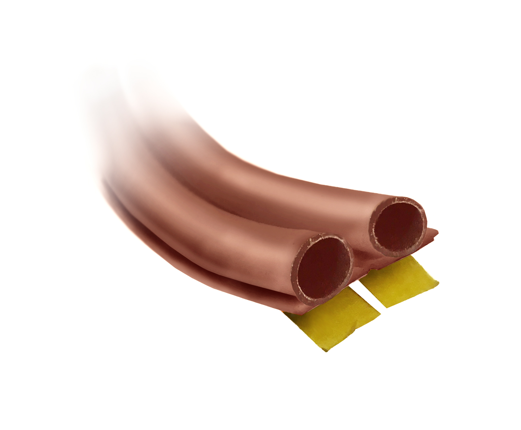 Product Image for Omega-list 7 mm, silikon BRUN självhäftande 50 m