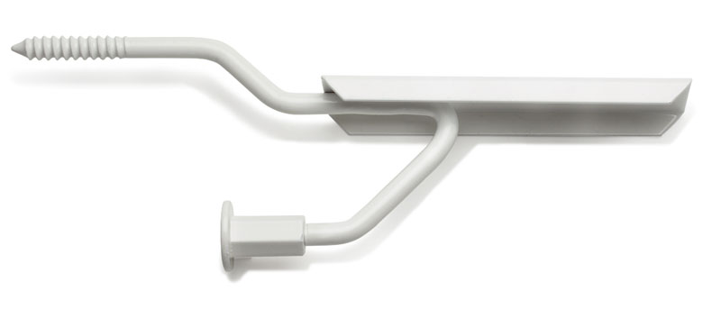 Product Image for Fönsterbänkskonsol 2, rak smyg 170 mm vit