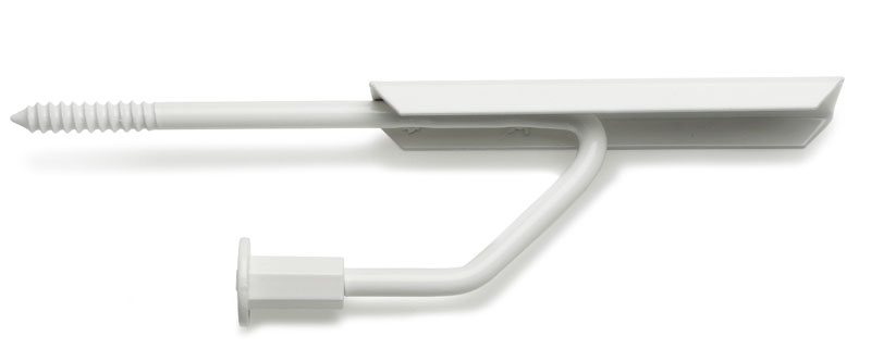 Product Image for Fönsterbänkskonsol 5, rak smyg 100 mm vit