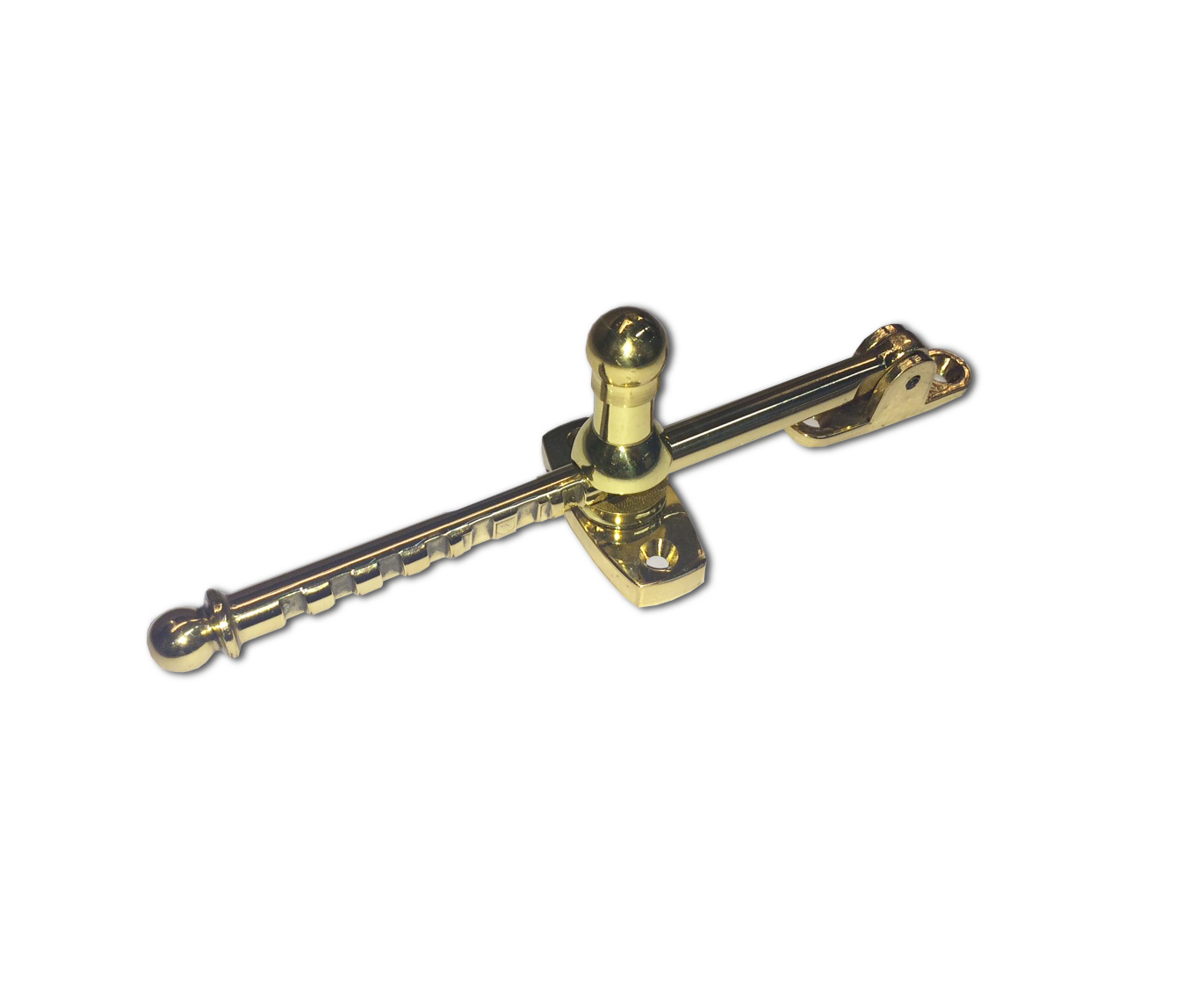 Product Image for Vädringsbeslag 1236 utåtgående, lackerad mässing