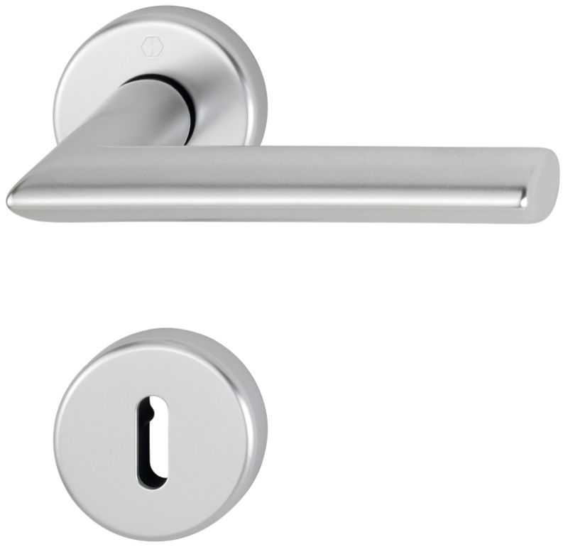 Product Image for Hoppe Stockholm 1140 F1, handtag med nyckelskylt