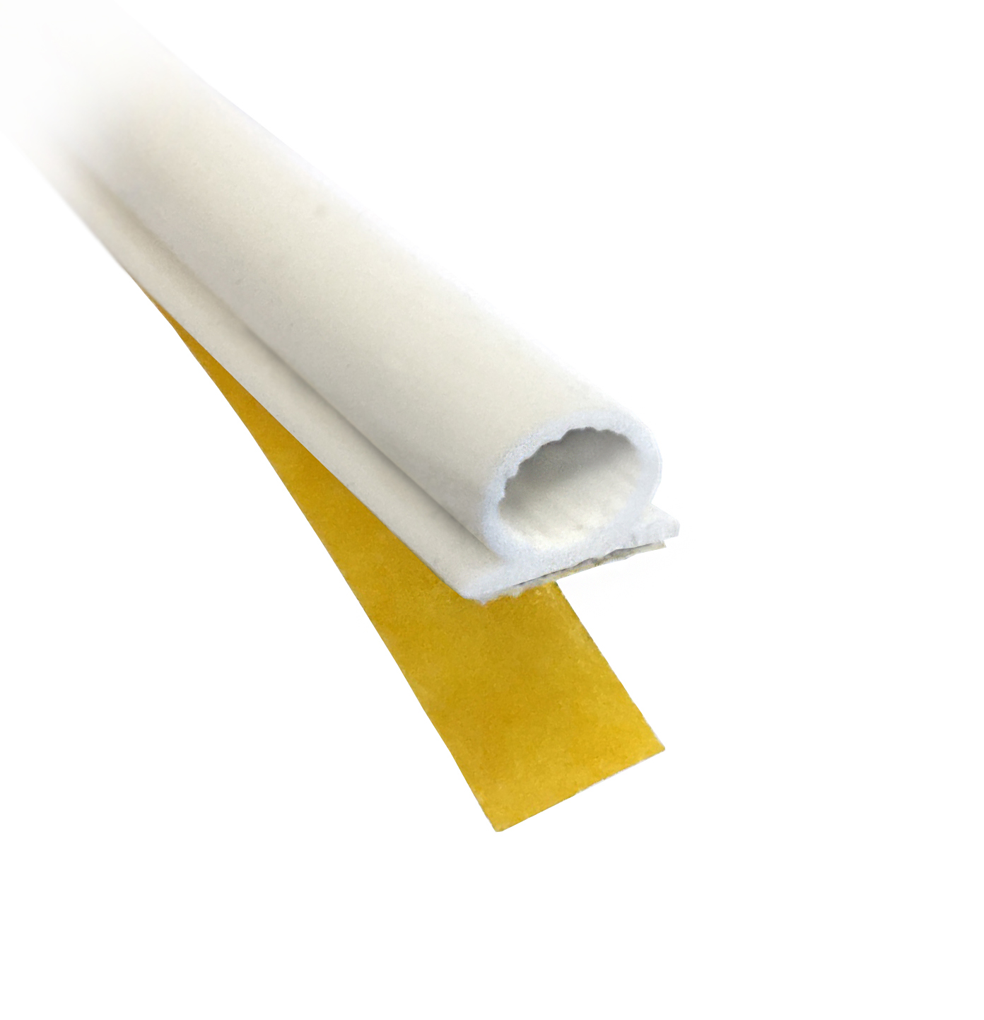 Product Image for Omega-list 5 mm, silikon VIT självhäftande konsumentförp. 8 m