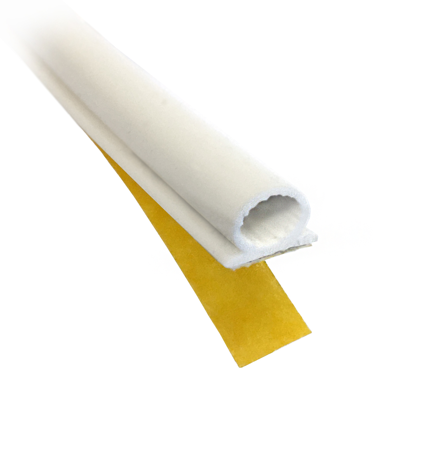 Product Image for Omega-list 7 mm, silikon VIT självhäftande konsumentförp. 8 m