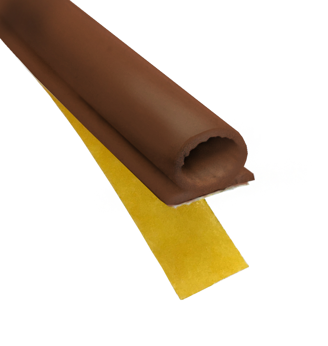 Product Image for Omega-list 7 mm, silikon BRUN självhäftande konsumentförp. 8 m