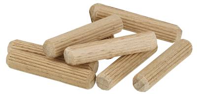 Product Image for Träplugg 6x30mm räfflad (60st/fp) (björk)