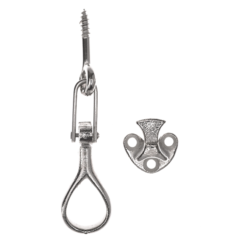 Product Image for Fönsterlås 5377 Förn/mässing. inkl. ögla och hake