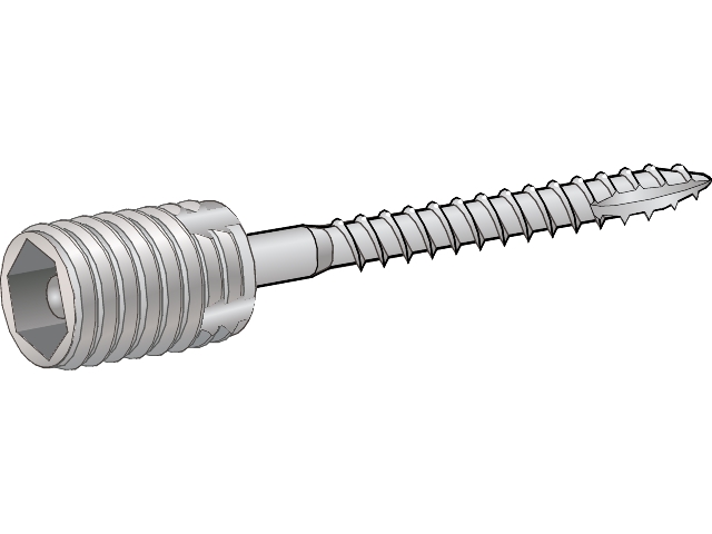 Product Image for Karmskruv Programa Plus 140mm OH 30st/fp