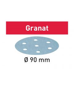 Festool Sliprond 90 mm K60 (Granat) 50 st/fp 